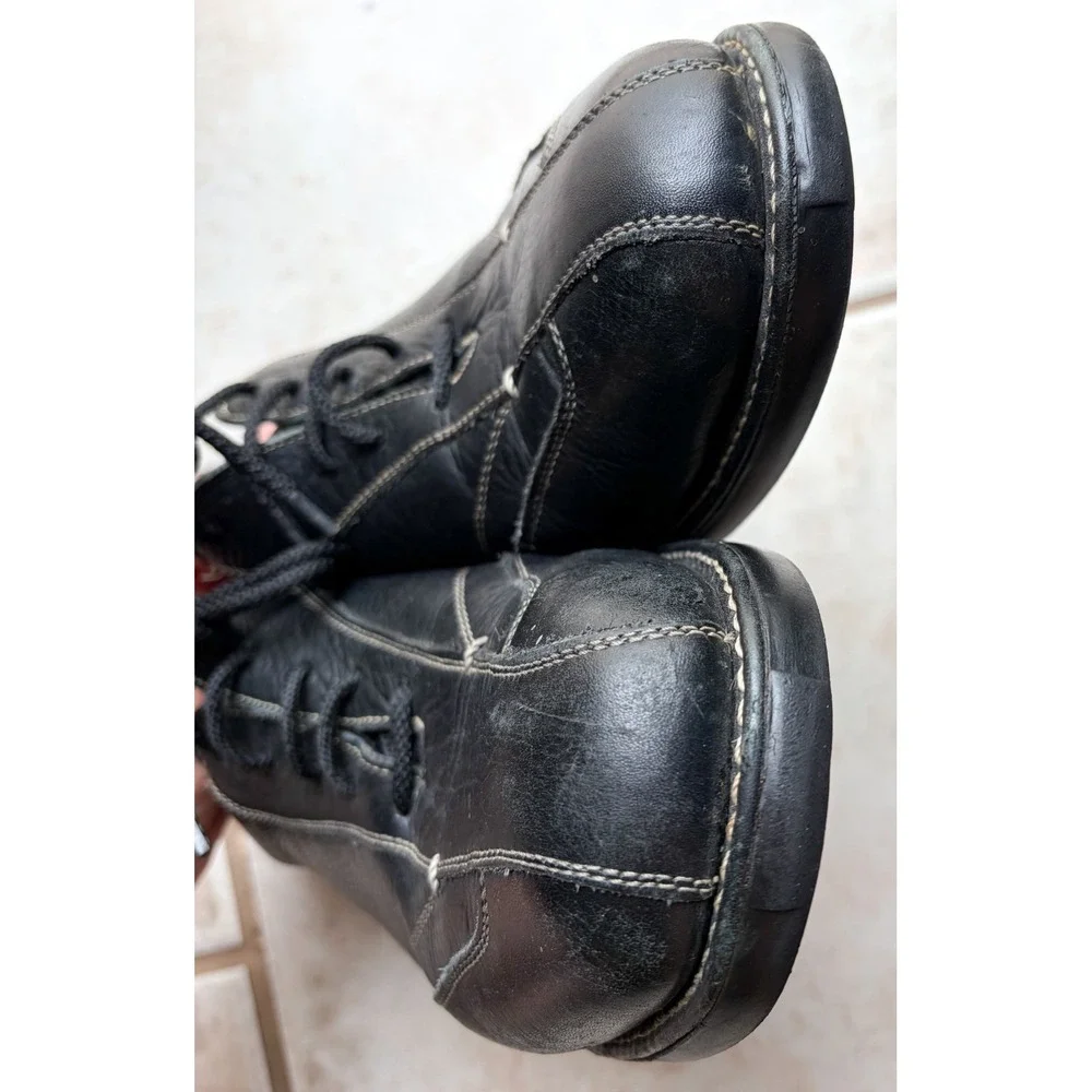 Sandro Moscoloni Men's Comfort Walk Casual Shoes‎ Oxford Lace Black Leather 10.5